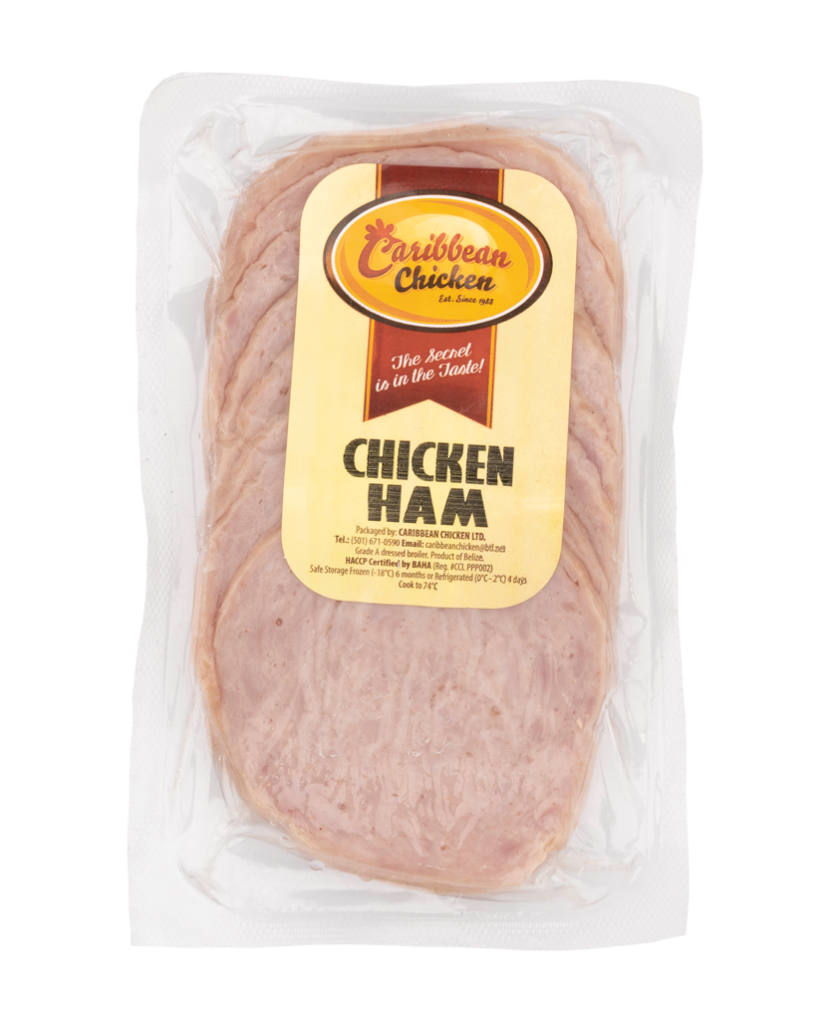 Chicken Ham Slices Caribbean Chicken